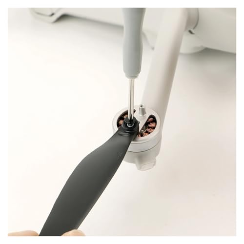 Hélices 3 Pro faible bruit kit de rechange 4 paires pour drone à pointe argentée