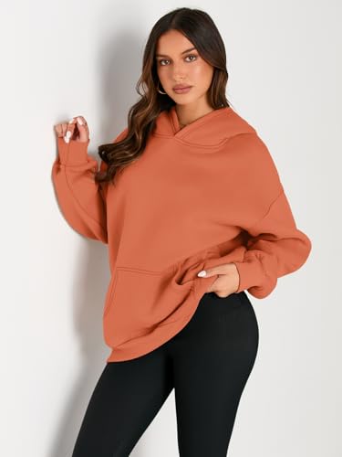 Image of EFAN Women's Hoodies Oversized Sweatshirt Comfort Fleece Sweaters | Cozy Trendy Pullover Hoodies, Sweatshirts with Pockets For Fall & Winter