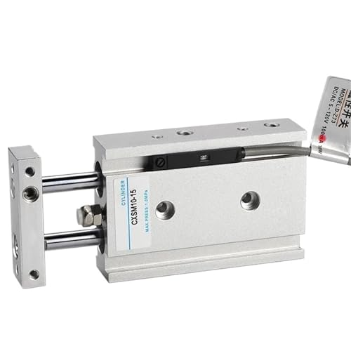 Vérin pneumatique double piston CXSM32 robuste et précis 45mm - 6