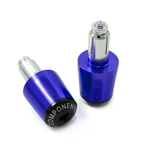 Evita vibraciones manillar Honda CBR650F con tapones CNC azul 2