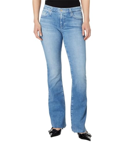 AG Women's Angel Low Rise Boot Cut Jeans