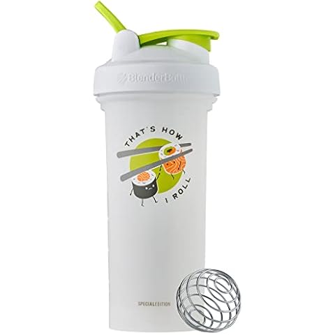 BlenderBottle Just for Fun Classic Shaker Bottle Perfect for Protein Shakes and Pre Workout, 28-Ounce, That's How I Roll Cover