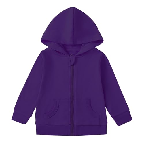 ROMPERINBOX Baby Hoodie for Boy Girl, Full Zip-up Lightweight Thin Jackets Coat Sweatshirts 0-24 Months