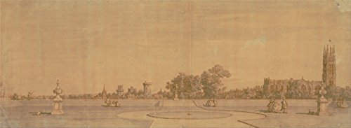 Cuadro de Canaletto sobre Warwick ideal para decorar salones elegantes 2