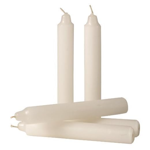 Set of 12 Long-Burn Emergency Candles, Unscented