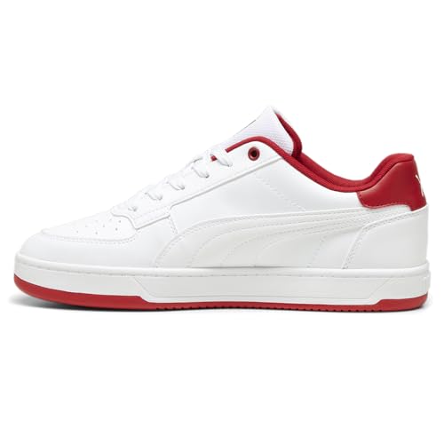 PUMA Mens Scuderia Ferrari Caven 2.0 Lace Up Sneakers Shoes Casual - Red, White3