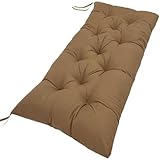 Photo Gallery moismk cuscini per panca da interno/esterno, trapuntato cuscino lungo per panchina da giardino resistente e comodo(light coffee,90x50cmx8cm thick) Photo Gallery moismk cuscini per panca da interno/esterno, trapuntato cuscino lungo per panchina da giardino resistente e comodo(light coffee,90x50cmx8cm thick)
