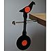 wingswinmax Small Spinner Air Gun Target Screwed-Type Steel Plinking Target Bird bb Airgun Slingshot Target