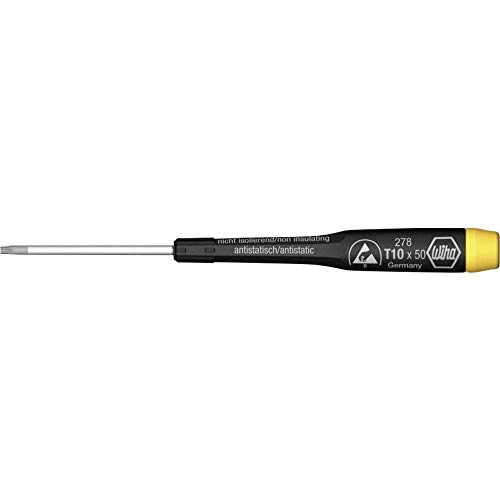Wiha 278 Precision ESD Torx Screwdriver Various Sizes T5 x 40