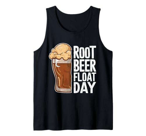 Root Beer Float Day Funny Vanilla Ice 8th August Tank Top