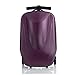 MJY 21Inch Pasword Lock Scooter Equipaje Maleta de aluminio con ruedas Patineta Equipaje con ruedas Maleta de viaje,Púrpura,20 '