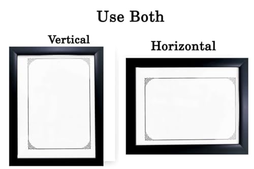 Image of A4 Size Photo Frame For wall hanging set of 5 Black Picture Frame For Home and Office Decoration, Size -8x12 Inches