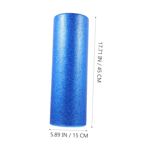 Rodillo Masajeador Muscular Healifty para Yoga y Fitness, Columna de Espuma de Alta Densidad para Alivio Muscular, Ligero, Color Azul, Ideal para Terapia Post-Entrenamiento y Estiramientos miniatura 2
