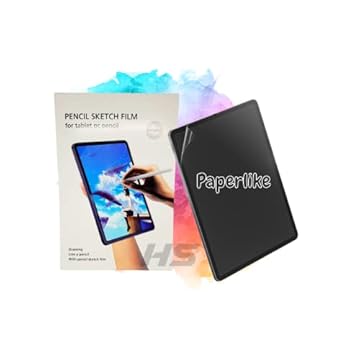 Película p/iPad Pro 12.9" 6ª 5ª 4ª e 3ª Ger Paper Like Fosca Sensação de Papel Anti Reflexo/Não Marca dedo Proteção Contra Riscos C/Kit de Instalação Encaixe Perfeito p/Escrita Desenho