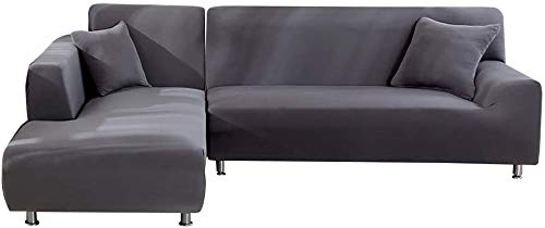 Sofa Slipcover 1 Pcs(Buy 1 Pcs for 3/4 Seater Sofa,Buy 2/3 Pcs for L / U Shape Sofa)(Notice:Sold by Piece/Not All Set) (Measure Before Purchase)-Sectional Sofa Cover Stretch Couch