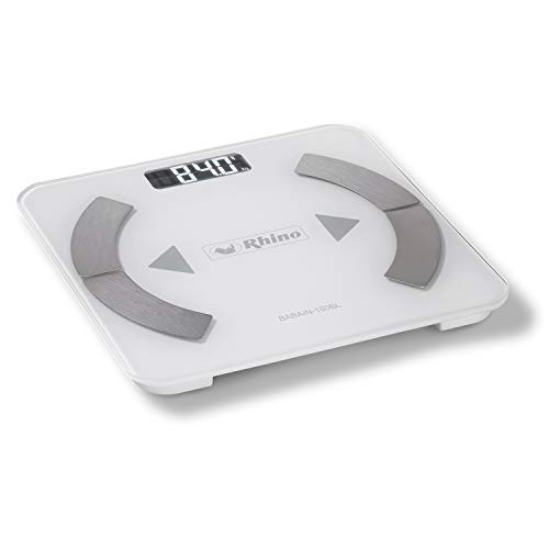 Balança de Bioimpedância digital Rhino BABAIN-180 BL SMART com bluetooth