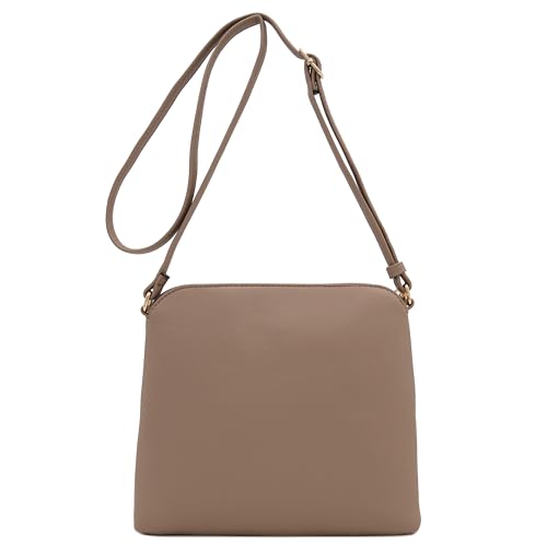 Image of DELUXITY Lightweight Medium Crossbody Bag with Tassel | Lightweight