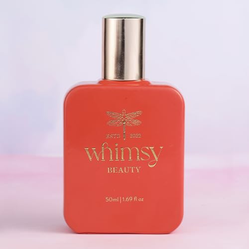 Image of Whimsy Beauty Kids Perfume for Girls | Water Based Alcohol Free Fragrance with Juniper Berry and Plum Notes | Skin Friendly Long Lasting Scent | 4 to 16 Years | Organic, Chemical Free | 50 ml (SLAY