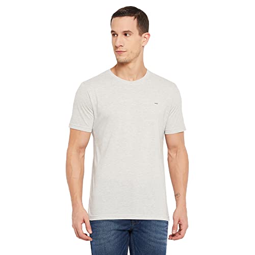 Image of Orewa by OKANE Men's Solid Round Neck Cotton T-Shirt (Pack of 2)