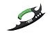 Wartech H-803 Biohazard 13" Zombie Claw Knife with Green Cord
