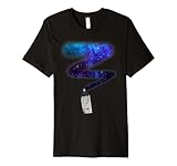 Space Galaxy Universe Spraypaint Stars Graffiti T-Shirt