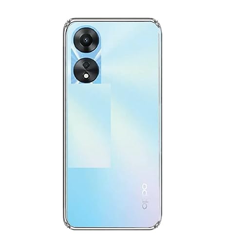 Image of COVERBLACK Rubber Back Cover for Oppo CPH2565 / Oppo A78 4G - Transparent