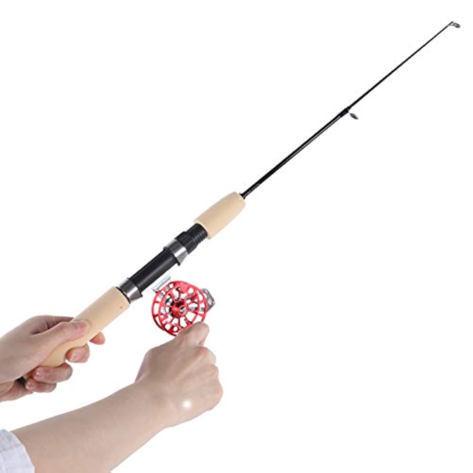 26in Telescopic Fishing Rod with Reel Set