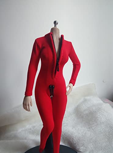 1:6 Figure Accessory Red Stretch Tights Clothes for 12"(no Figure)3