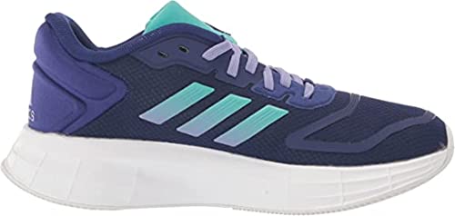 Image of adidas Women's Duramo 10 Running Shoe, Legacy Indigo /Mint Rush /Light Purple, 8.5