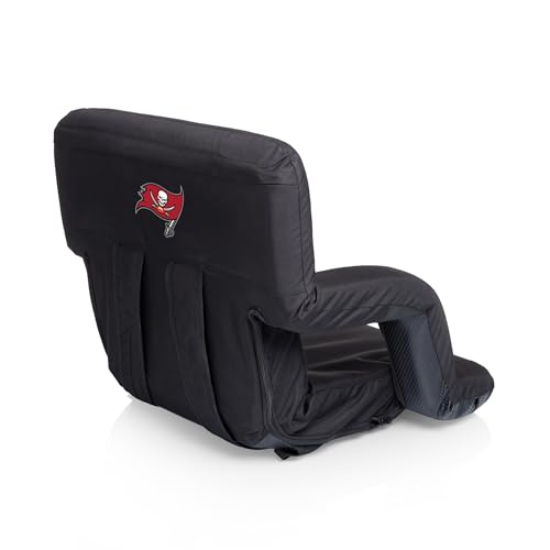 Image of PICNIC TIME NFL Dallas Cowboys Portable Ventura Reclining Stadium Seat, Black, One Size (618-00-179-094-2)