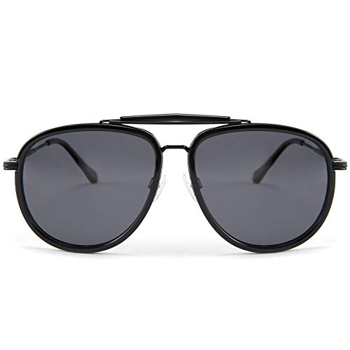 FEISEDY Classic Polarized Aviator Sunglasses Men Women Metal Frame B27002