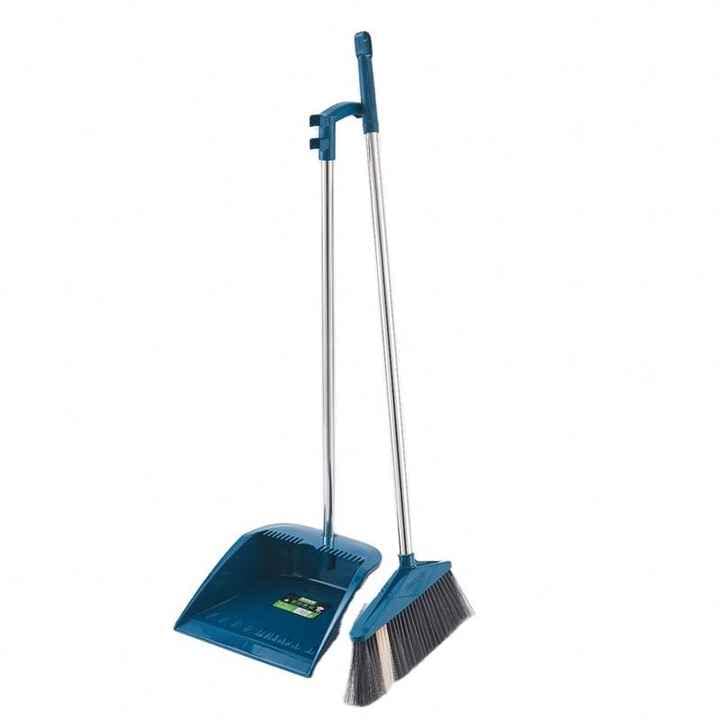 IMUU Household Cleaning Broom and Dustpan Set with Long Handle for Office Home Kitchen Lobby Floor Use (B0BMG7LFLR) Amazon Price History, Amazon Price Tracker