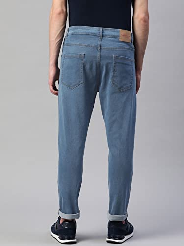 Image of Hubberholme Men's Stretchable Slim Fit Jeans - Casual Cotton Jeans for Men
