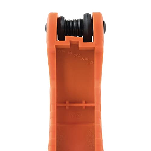 Klein Tools 70550 Hex Wrench Key Set, 11 Sae Sizes, Heavy Duty Folding Allen Wrench Tool thumb #11
