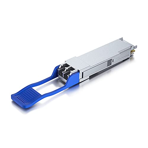 Image of 10Gtek 40GBASE-IR4 40GBase-LR4 Lite QSFP+ LC Single-Mode Transceiver Module for Cisco WSP-Q40GLR4L QSFP-40G-IR4, Dual LC Optical Module, 2km