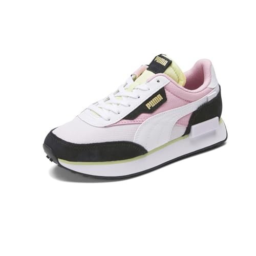 PUMA Kids Girls Future Rider Bouquet Lace Up Sneakers Shoes Casual - Black, Pink, White - Size 5.5 M2
