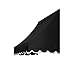 Awntech 6-Feet Nantucket Window/Entry Awning, 56-Inch Height by 48-Inch Diameter, Black