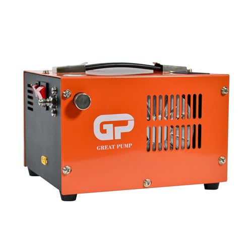 TUXING 300Bar PCP Air Compressor, Portable 4500Psi/30Mpa, 8MM Quick-Connector Compatible for PCP Air Gun with Water/Oil Separator, Built-in Power Adapter(220V AC or 12V Car Battery) - Image 9