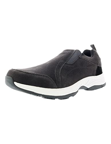 Image of Propet Mens Cash Slip On Sneakers Shoes Casual - Grey
