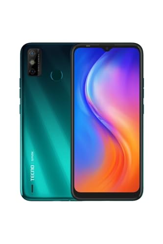 Image of TECNO Spark 6 Go (Ice Jadeite, 4GB RAM, 64 GB Storage) (KE5K)
