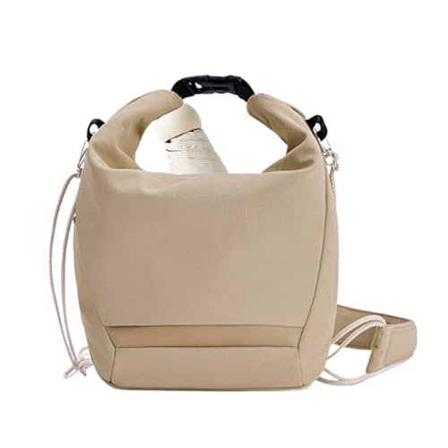 Bolso bandolera para cámara DSLR impermeable caqui con organizador de viaje para fotógrafos