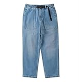 [グラミチ] ストレッチデニム ルーズテーパード リッジパンツ G5SU-P083(L,MEDUSED：ミディアムユーズド)