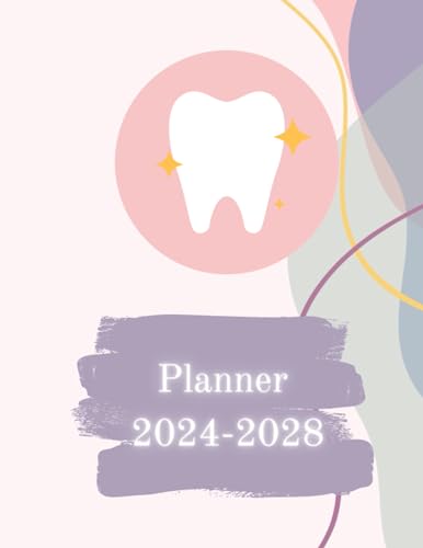 Planner five years 2024-2028 for Dentist | Dentist planner | Stomatology | Also for dental students: 2024, 2025, 2026, 2027, 2028