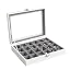 White Gray 24 Grid