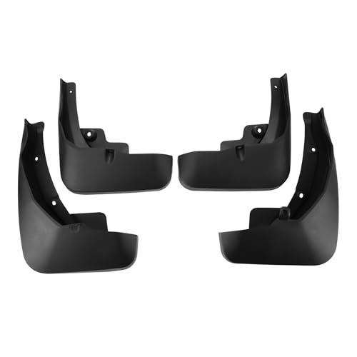 Image of X AUTOHAUX 1set Front and Rear Mud Flaps Splash Guards Mud Guards for Audi Q7 2020-2023 W /Mount Accessories