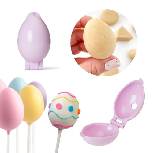 The Original My Little Cakepop Pro Cake Pop Mold since 2010. Egg Shaped. Injection Molded with ABS Food Grade BPA Free Plastic. Hygienic and strong. Use for Cake Pops Play Dough Soap and More.