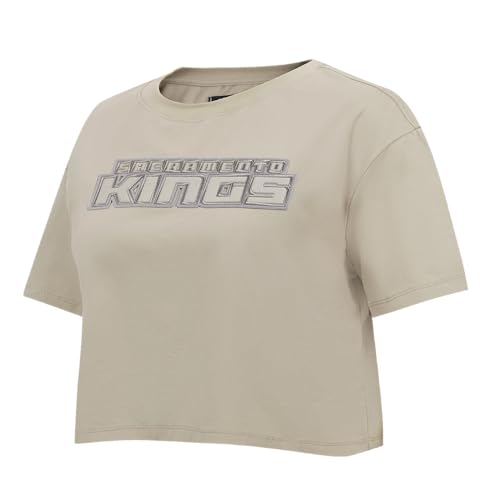 Image of Pro Standard NBA Womens Womens NBA Neutral Cotton Short Sleeve Boxy Tee