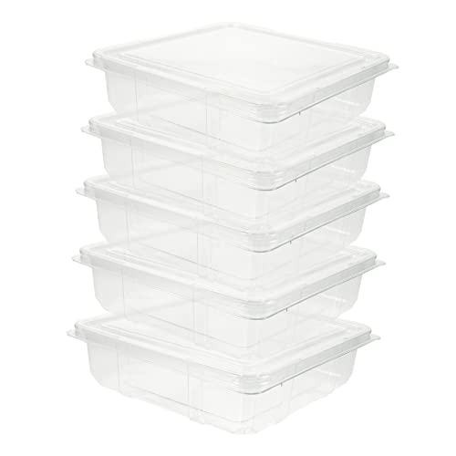 Garneck Travel Hat Organizer Bin Lid 5pcs Knitted Hat Storage Box for Men Baseball Cap Organizer Case