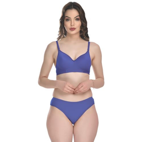 Image of SGC Sweden Women Mix Cotton Thongs Lingerie Set