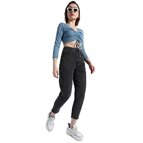 Image of Campus Sutra Women's Regular Fit Tops